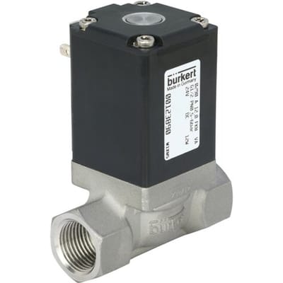 Magneetventiel NPT 1'' NC RVS FKM 0-16bar/232psi 24VAC/DC Vacuüm Anti-Waterslag 0290 298133