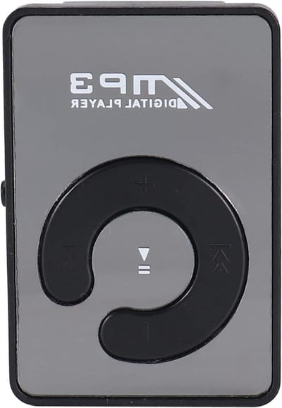 Digitale Muziekspeler - Mp3 Klem - Muziek Luisteren - Mini Draagbaar Formaat - 8GB Kaart - Zwart