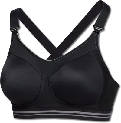 SCHIESSER Sport bh (1-pack) - dames sportbeha actief high impact zwart