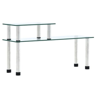 vidaXL - Keukenschap - 45x16x26 - cm - gehard - glas - transparent
