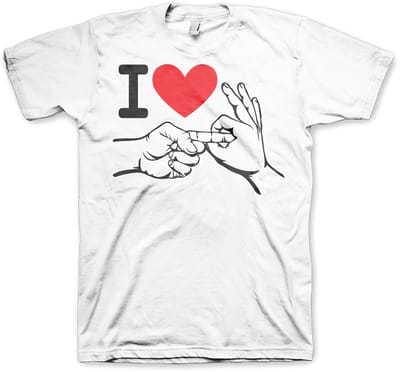 Hybris I Love To Make Love T-shirt SH-1-15338-H9-5