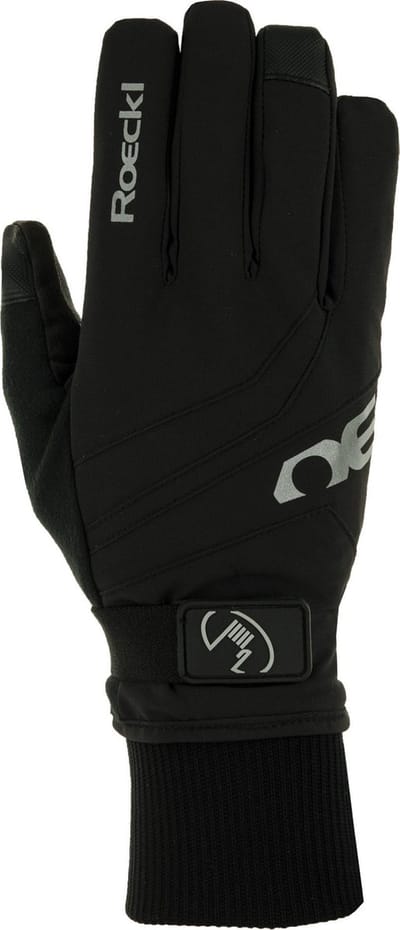 Roeckl Rocca GTX¨-Black/Yellow Fietshandschoenen Heren - Maat 8