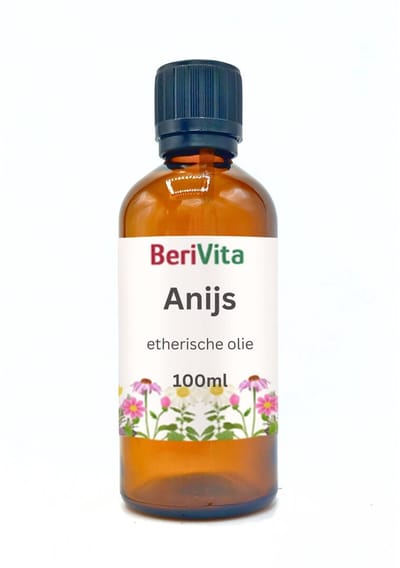 Anijs Olie 100ml Druppelfles - Pure Etherische Anijsolie van Steranijs