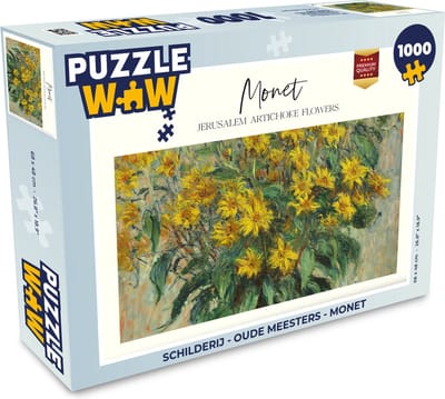 Puzzel Schilderij - Oude meesters - Monet - Legpuzzel - Puzzel 1000 stukjes volwassenen