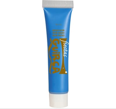Fiestas Guirca - Neon Blauwe Make-up Tube 10 ml