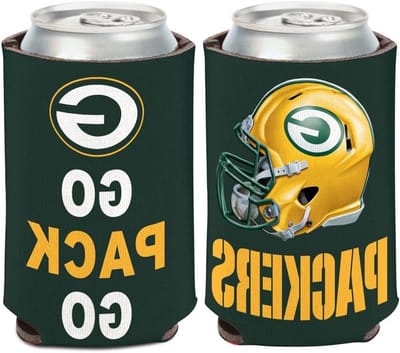 Blik Koeler - Fleshouder Neopreen - Drank Koel Houden - Officieel Gelicentieerd - 12 oz - Groen