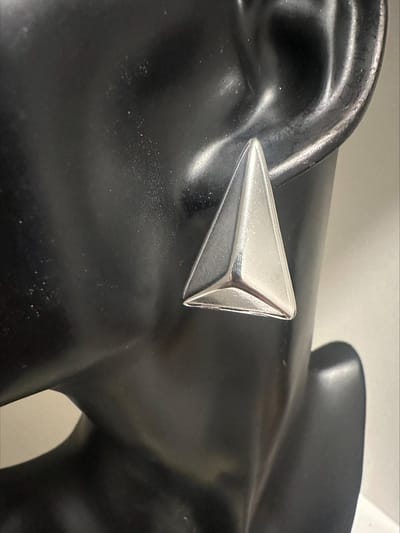 Amogo zilverkleurige oorbellen | | Make up | Parfum | Moederdag | Verjaardagscadeau| Cadeautje| Valentijnsdag| Kado | sieraden | vaderdag | oorbellen | oorsieraden