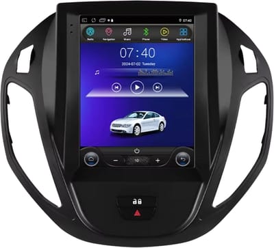 Autoradio met bluetooth - Carplay - Voor Ford Tourneo Transit (2012-2023) - Geschikt voor Apple en Android - Stereo - Navigatie - Navigatiesysteem auto - 1GB 16GB