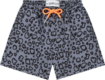 Superute Zwembroek - Dierenprint - maat 86/92