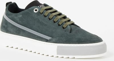Mason Garments Torino sneaker van suède - Groen - Maat 42