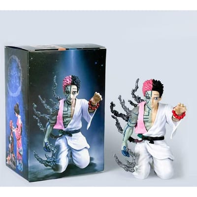 En Stock 13cm Demon Slayer Akaza Hakuji Figurine Anime Modèle Poupée Figurine d'Action Décoration PVC Ornement de Bureau Périphérique Jouet Durable black