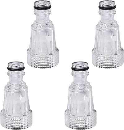 4-delige snelle adapter voor tuinslang, accessoires voor hogedrukreinigers, waterfilter en irrigatieoplossingen