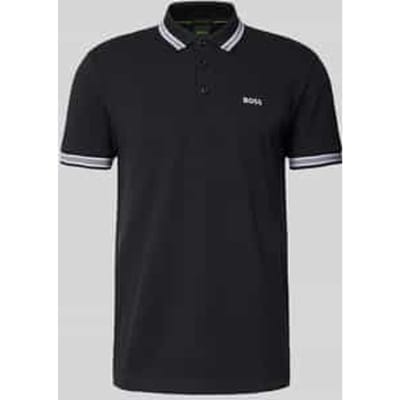 BOSS - Paddy Polo Zwart - Regular-fit - Heren Poloshirt Maat XXL