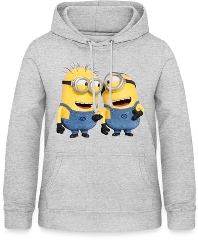 Minions Phil En Stuart Grappig Hoodie Dames