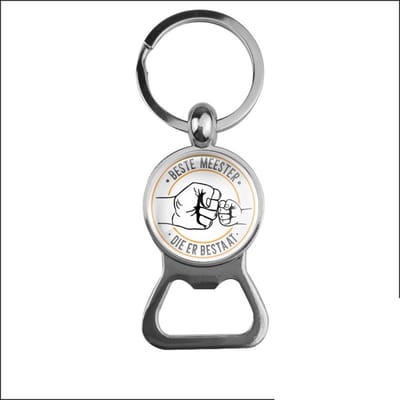 Bieropener Glas - Beste Meester