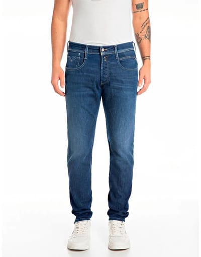 Replay M914y.000.573840 Spijkerbroek Blauw 33 / 30 Man