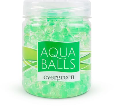 Paloma Aqua Balls - Geurparels Evergreen - 150 g - Luchtverfrisser voor Kleine Ruimtes - Tot 4 Weken Frisse Geur 1 Stuks [P15580]