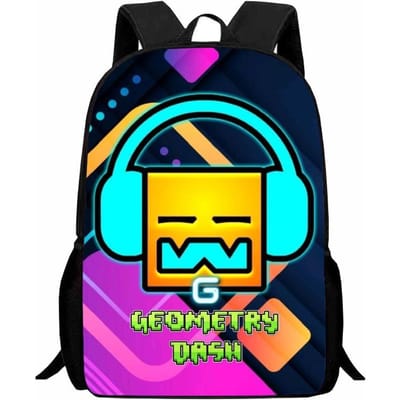 Geometry Dash Student Rugzak Geometry Sprint Rugzak Lichtgewicht 12e Klas Jongens en Meisjes