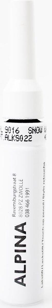 Alpina Lakstift Traffic White RAL9016