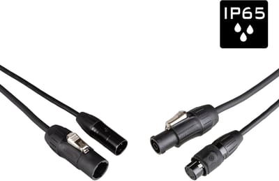 Hilec PCT1-HYBRID-XLR5-10M