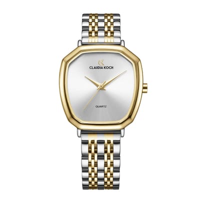CK Harmony – Two-Tone Gold with Silver Dial - ClaudiaKoch Watches CK 4378
