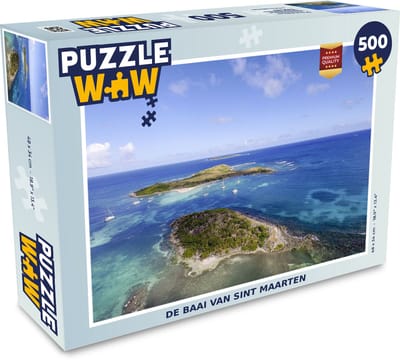 Puzzel De baai van Sint Maarten - Legpuzzel - Puzzel 500 stukjes