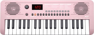 Áengus Keyboard Piano Keyboard Kind met 37 Aanslaggevoelige toetsen - USB-C MIDI - Roze