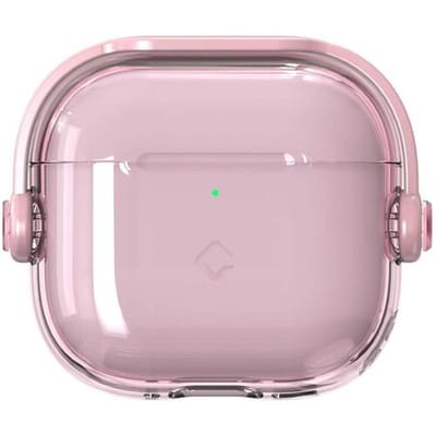 Coverzs TPU & PC clear case geschikt voor AirPods 4 - Doorzichtig beschermhoesje - Optimale bescherming