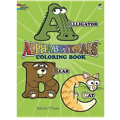Alphabetimals Coloring Book - Patrick O'Toole