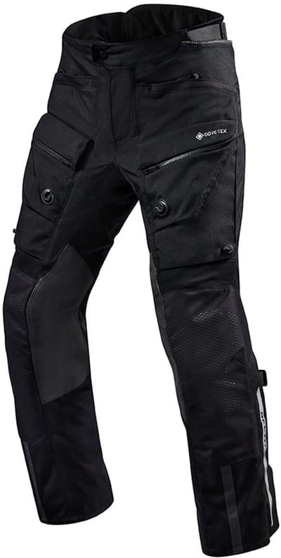 REV'IT! Trousers Defender 3 GTX Zwart Lang Motorbroek - Maat M - Broek