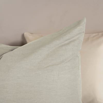 Kayori Kai Kussensloop - 60x70cm Set van 2 - 100% Katoen - Zacht - Zand
