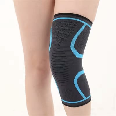 Elastische Knieband - Kniebrace - Kniebandage - Knie Brace - Kniepijn - Dagelijks gebruikt - Blauw - XL - Sportbrace - CHPN