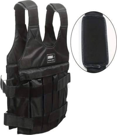 Bovista Gewichtsvest - Alleen Vest - Gewichtvest - Weight Vest - Tactical Vest - Trainingsvest - Heren - Dames - Unisex