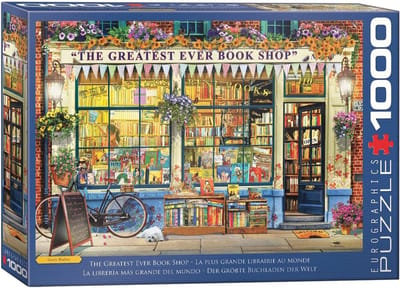 Grootste Boekenwinkel Puzzel van 1000 Stukjes