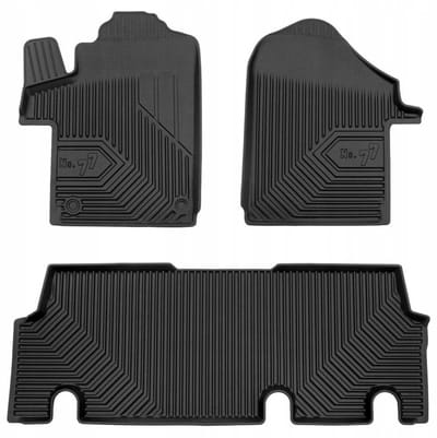 Frogum No.77 Geschikt voor MERCEDES Vito W447 MIXTO vanaf 2014 - Automatten Set - TPE Rubber - 4 cm Hoge Rand - Geurloos