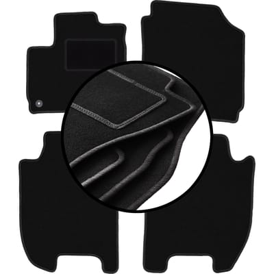 Complete set veloursmatten voor: Honda Jazz IV hatchback (2015-)