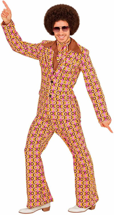 Jaren 70 kostuum groovy