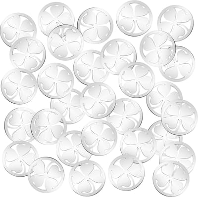 Allecto - Shopping Cart Coin - Geluksklaver - Portable - Shopping Cart Chips - Handig voor Supermarkten - 20 Stuks