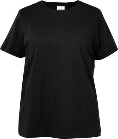 Boob Design - Zwangerschaps - Voedings T-shirt - 100% Biologisch Katoen - Verborgen Voedingsopening - Zwart- Maat S