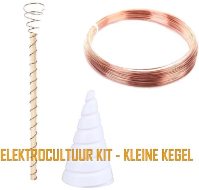 Elektrocultuur Kit – Kleine Fibonacci Kegel