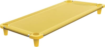 Draagbaar Peuterbed - Stapelbaar Babybedje 133 x 54 cm met Ademend Gaas