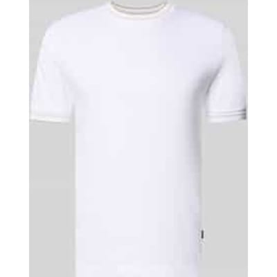Slim Fit t-shirt van zuivere katoen model 'Tessler 195'