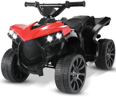DYNA® Elektrische Auto voor Kinderen Accu - Elektrische Auto - Elektrische Kinderauto - Rood en Zwart - 67cm x 44cm x 41cm