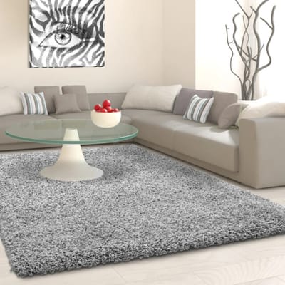 Muratap Basic shaggy vloerkleed licht hoogpolig- 240x340 cm