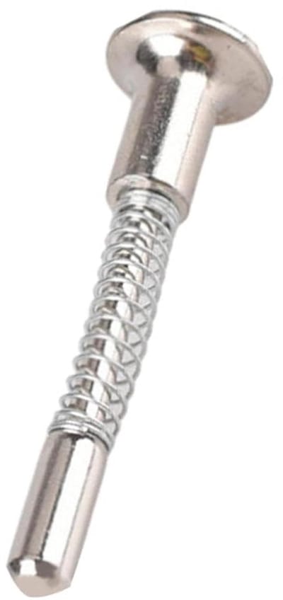 Veerbelaste sluiting - Grendel kastdeur - Bevestigen kastdeur - Koudgewalst staal - 6.1 x 1.6 cm - Zilverkleurig