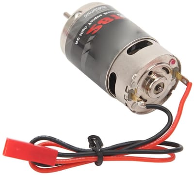 Krachtige 390 Motor voor RC Voertuigen en Boten - Rvs, Laag Geluid, Universele 28T Aansluiting