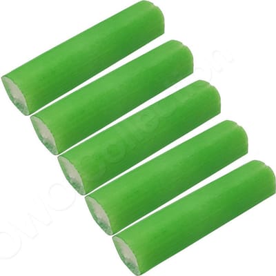 Geurstaven luchtverfrisser deodorantstick voor in de stofzuiger stofzuigerzak of stofreservoir - GROEN - 5 stuks Geurstaafjes - Bloemen geur