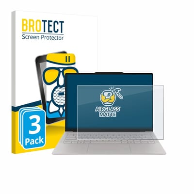 BROTECT - Screenprotector voor Lenovo Yoga Slim 7i Ultra Gen 11 Aura Edition 14" - Folie Beschermfolie Beschermglas matte 3 Stuks