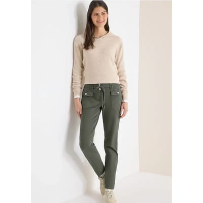 Broek met smalle pijpen