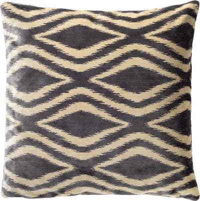 AMORA | sierkussen 45x45 cm | Charcoal Gray | antraciet | Hoii | met duurzame kussenvulling